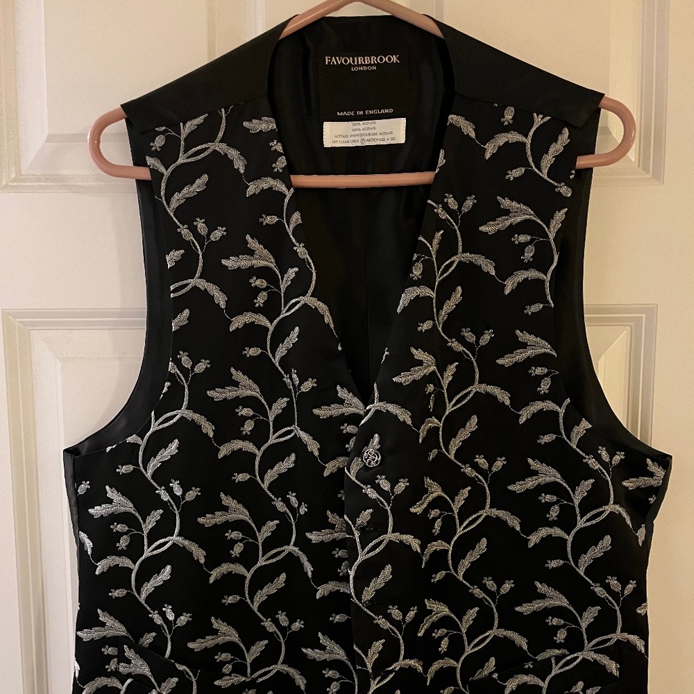 Favourbrook Made in England Exquisite Women's Waistcoat Vest size 44 (L)